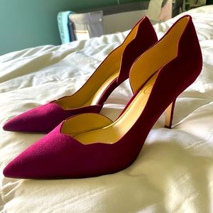 Jessica Simpson sangria stilettos